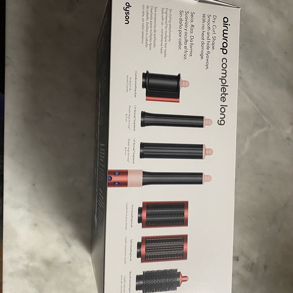 Dyson Airwrap Complete Long in Black and Pink Limited Edition